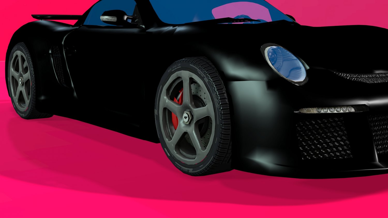 Realistic car. шерил келли. 3d realistic car. художник cheryl kelley. Mazda rx7 furai.