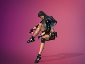 supery girl 3 rigged Modelo 3D