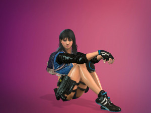 supery girl 3 rigged Modelo 3D