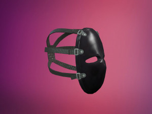 venetian mask 1 3D Model