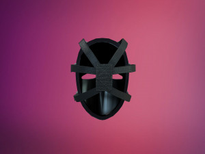 venetian mask 1 3D Model