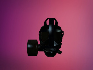 gasmask Modelo 3D