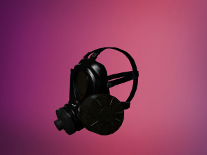 gasmask Modelo 3D