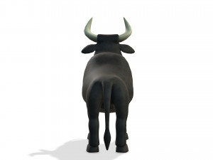 cartoon animal bull 3D Модель