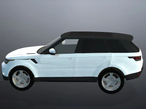 luxurysuv car- 3D Model