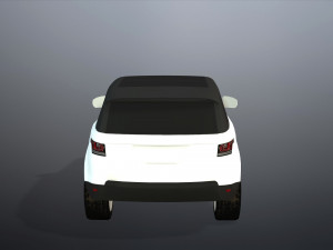 luxurysuv car- Model 3D
