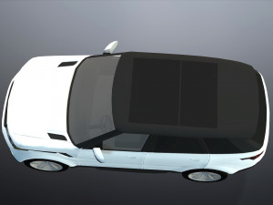 luxurysuv car- Model 3D