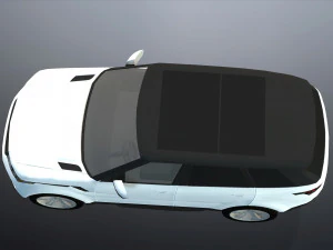luxurysuv car- 3D Model