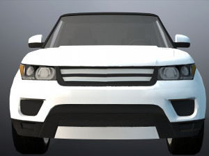 luxurysuv car- Model 3D