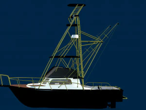 petes boat 3D Model