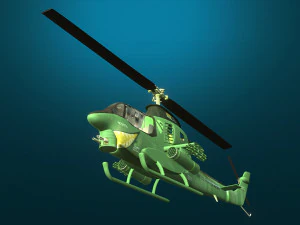 ヘリコプター 3Dモデル