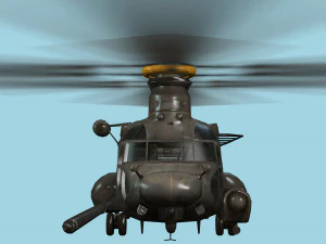 chinook helicopter 3D Model