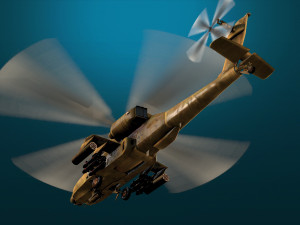 apache helicopter 3D Model