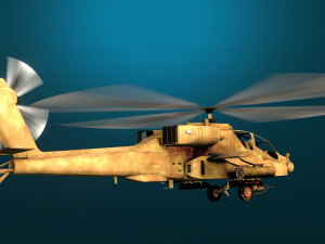 apache helicopter 3D Model