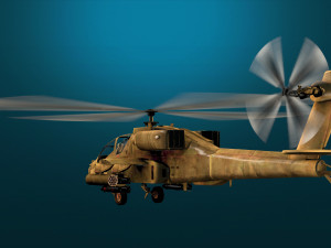 apache helicopter 3D Model