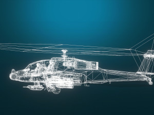 apache helicopter 3D Model
