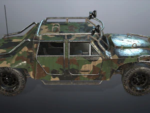 realistic car 3D Model