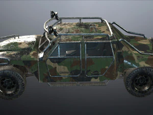 realistic car 3D Model