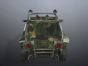 realistic car 3D Model