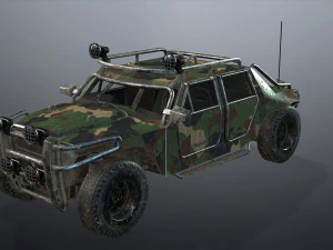 realistic car 3D Model