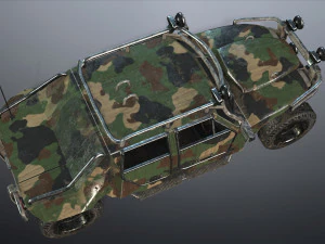 realistic car 3D Model
