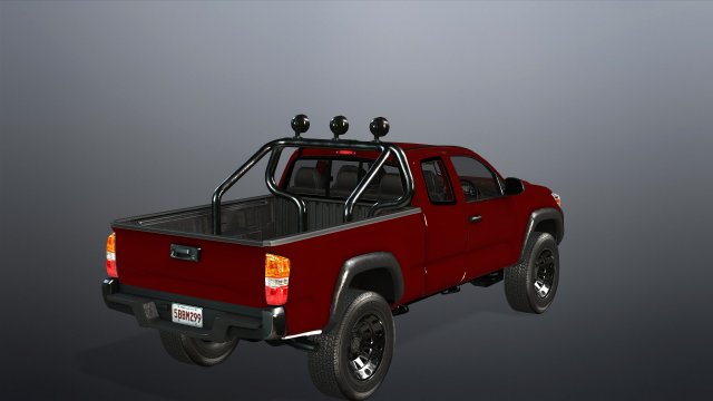 realistic car Model 3D .c4d .max .obj .3ds .fbx .stl .blend 