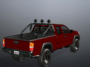 realistic car 3D मॉडल