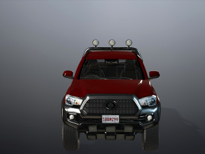 realistic car Model 3D