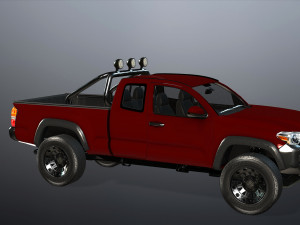 realistic car Model 3D