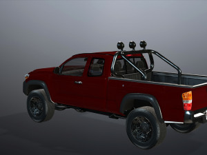 realistic car Model 3D