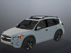 realistic car Modelo 3D