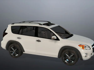 realistic car 3D Model