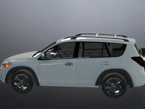 realistic car 3D Model