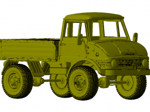 unimog 406 3D Print Model
