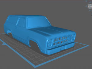 79 dodge ram charger 3D-Druckmodell