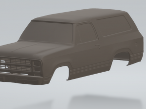 79 dodge ram charger 3D-Druckmodell