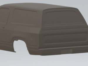 79 dodge ram charger 3D-Druckmodell