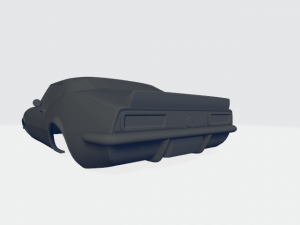 67 camaro ss printable body Modèles 3D en vedette
