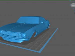67 camaro ss printable body 3D Print Model