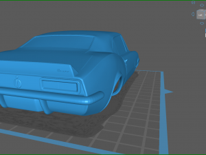 67 camaro ss printable body Modèles 3D en vedette