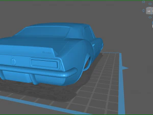 67 camaro ss printable body 3D Print Model