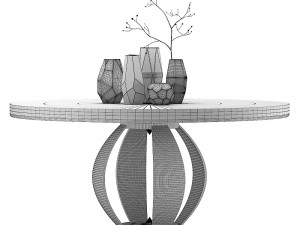 andrew dining table 3D Model