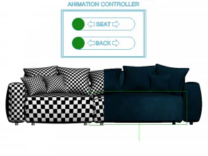 soft corner zt30 rigging and animation 3D Model