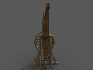 medieval crane 3D Model