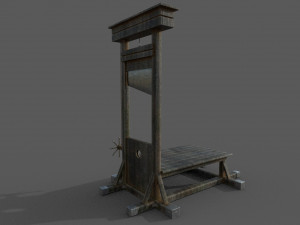 guillotine 3D-Modell