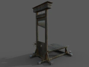 guillotine 3D Model