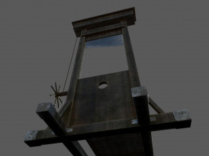 guillotine 3D-Modell