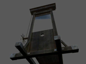 guillotine 3D Model
