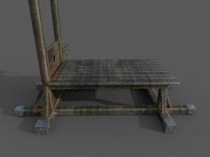 guillotine 3D Model