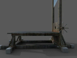 guillotine 3D Model